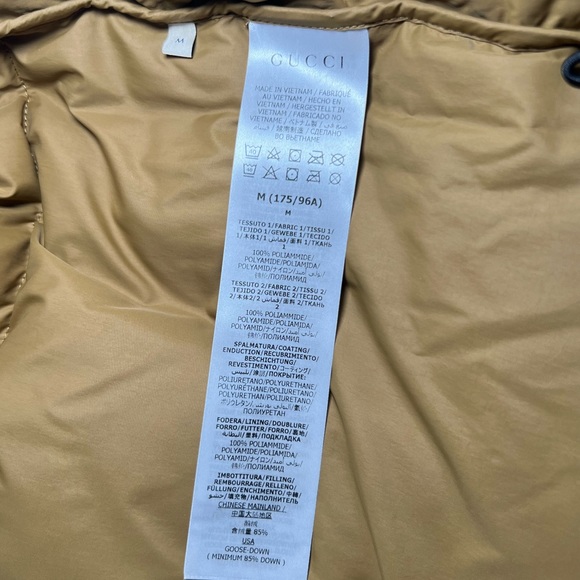 Gucci x the north face puffer - Picture 11 of 13